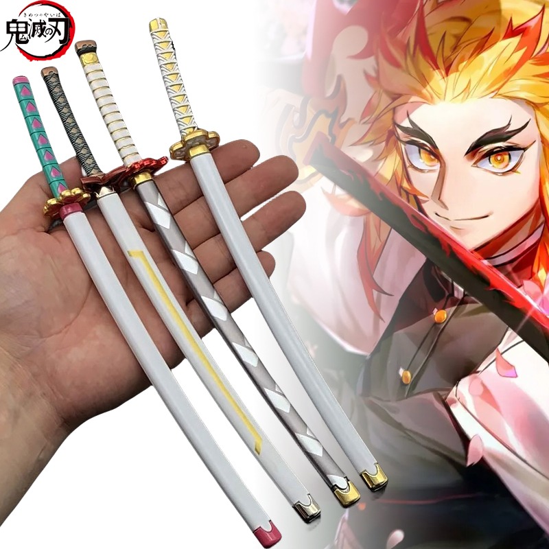 Cosplay Prop Katana - 26cm 악마 슬레이어 Katana 금속 검
