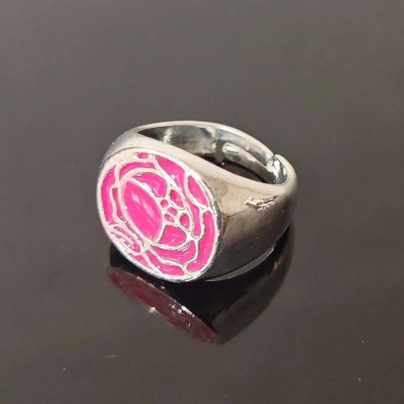 Cosplay Prop Diy - 핑크 로즈 링 Tenjou Utena 혁명적인