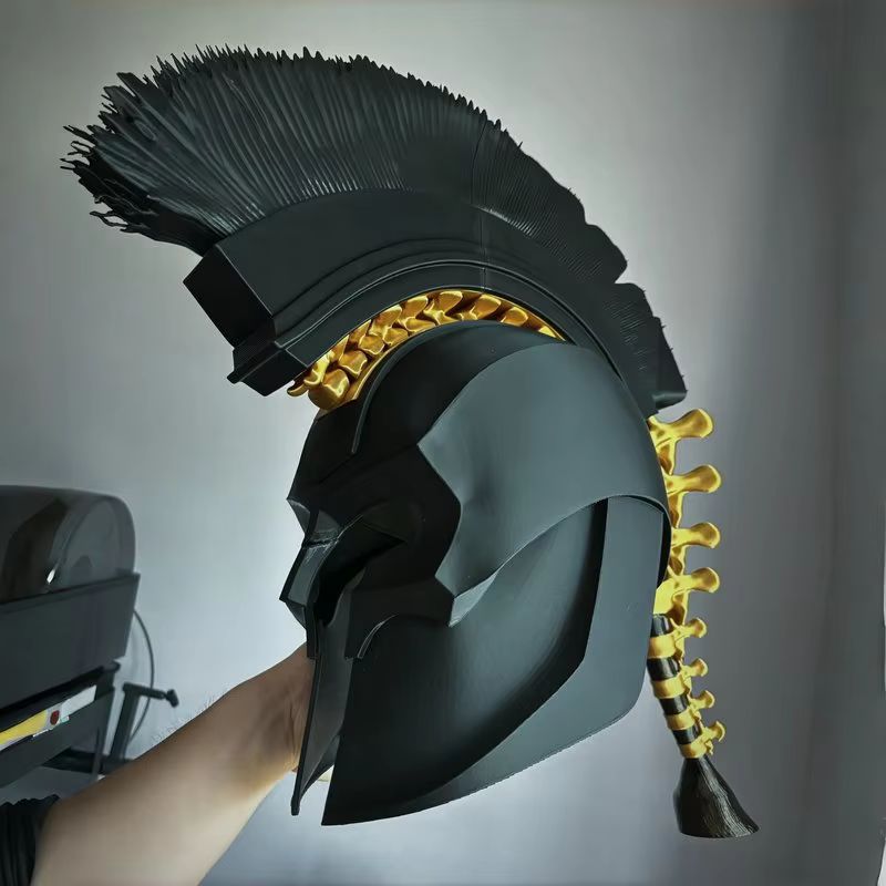 오디세이 아가멤논 헬멧 고대 그리스 로마 풀 페이스 마 - Cosplay Prop Display 리뷰 및 가격