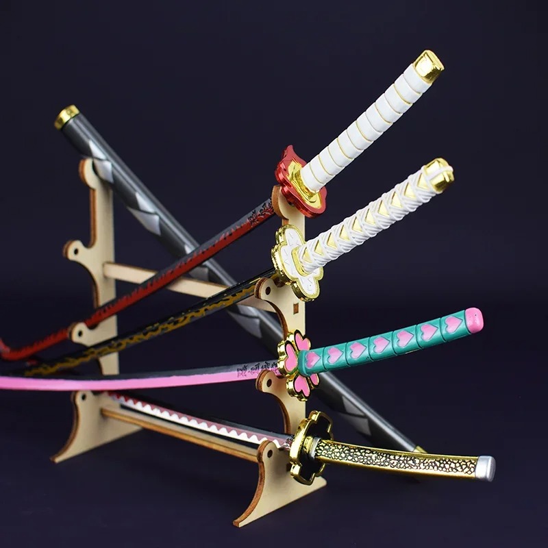 26cm 악마 슬레이어 Katana 금속 검 애니메이션 - Cosplay Prop Katana 리뷰 및 가격