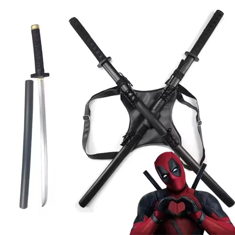 2025년 신제품 61cm 데드풀 카타나 PU 애니메이 - Cosplay Prop Katana 리뷰 및 가격