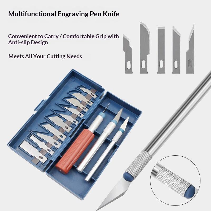 13종 다기능 커터 조각 공예용 나이프 세트(보관 케이 - Craft Knife Set 리뷰 및 가격
