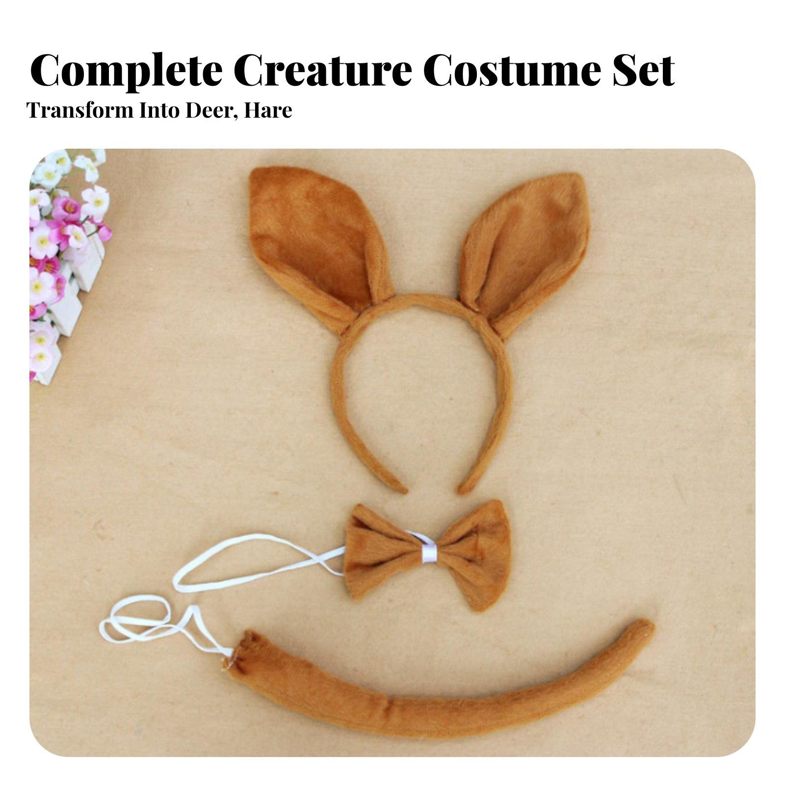 동물 코스튬 헤드밴드 세트 공연 소품 부드러운 동물 코 - Easy Cosplay Prop 리뷰 및 가격