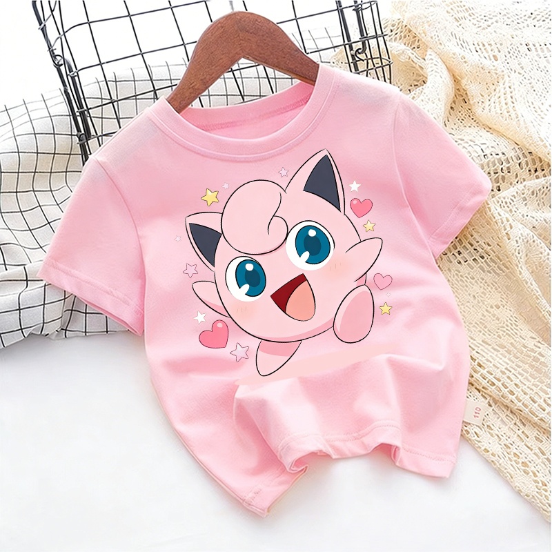 2026 여름 포켓몬 지글리퍼프 프린트 티셔츠, 100 - Pokeball Cosplay Prop 리뷰 및 가격