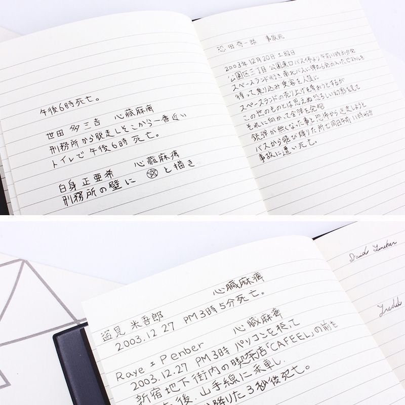데스노트 애니메이션 노트북, 야가미 라이트 캐릭터 소품 - Cosplay Prop Book 리뷰 및 가격