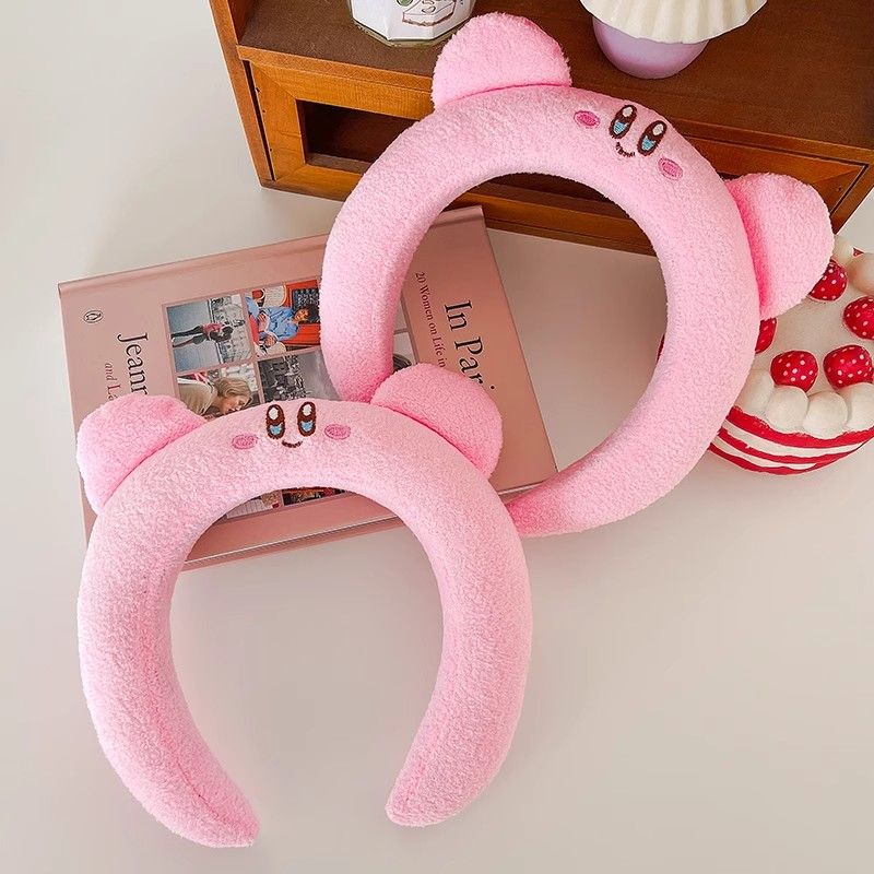 사랑스러운 핑크 컬러의 커비 플러시 헤어밴드, 일상적인 - Cosplay Prop Diy 리뷰 및 가격