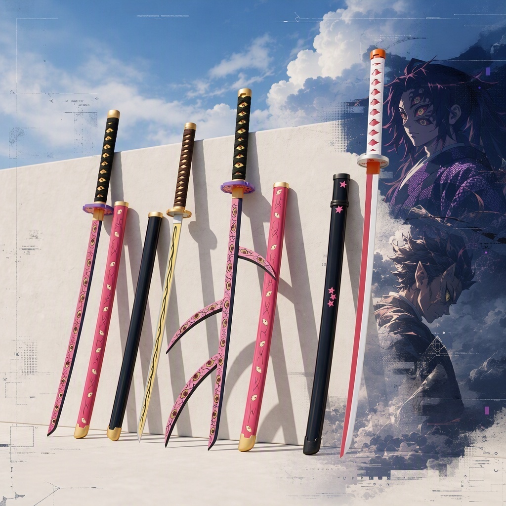 40인치 데몬 슬레이어 아가츠마 젠이츠 카타나 애니메이 - Cosplay Prop Katana 리뷰 및 가격